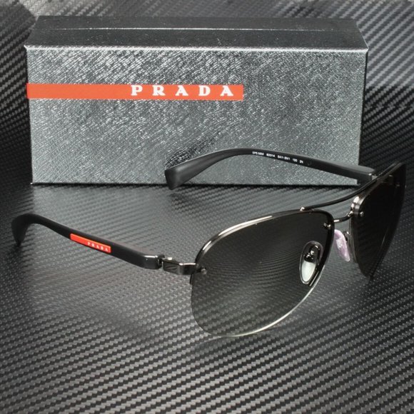 Prada Men's Gunmetal Grey Gradient Sunglasses! - Picture 4 of 4